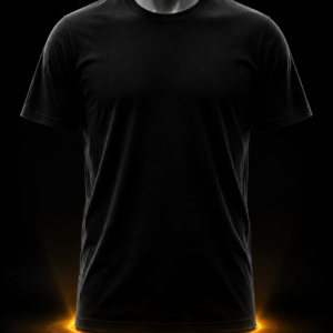 EBONSWAN –PLAIN TEE (BLACK) - Image 1
