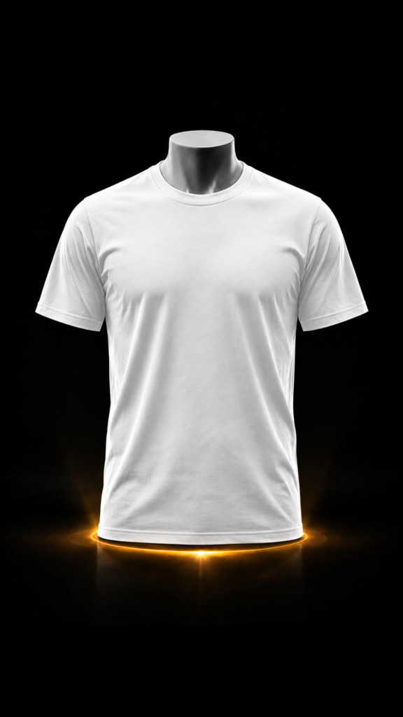 EBONSWAN –PLAIN TEE (WHITE)