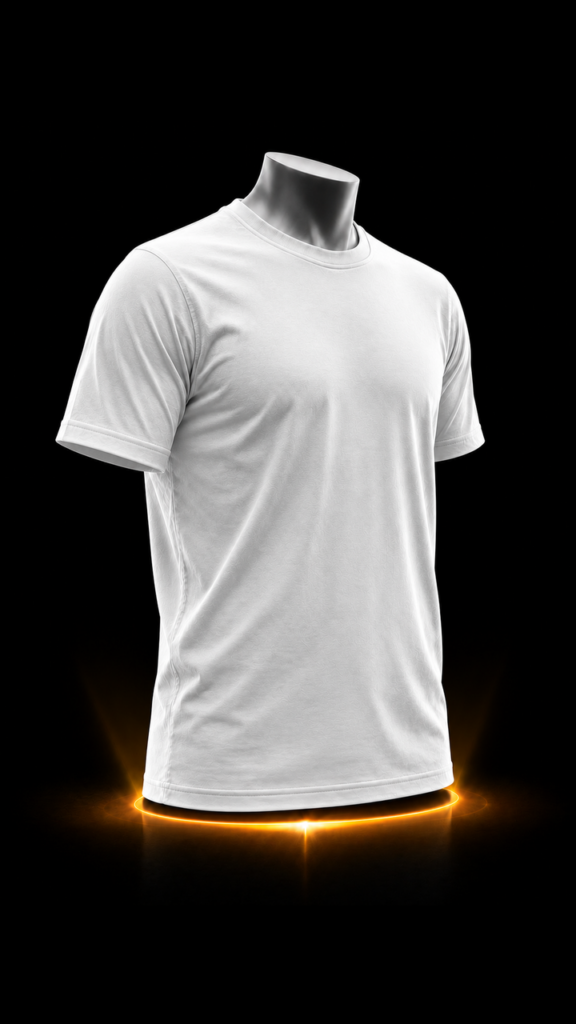 EBONSWAN –PLAIN TEE (WHITE)