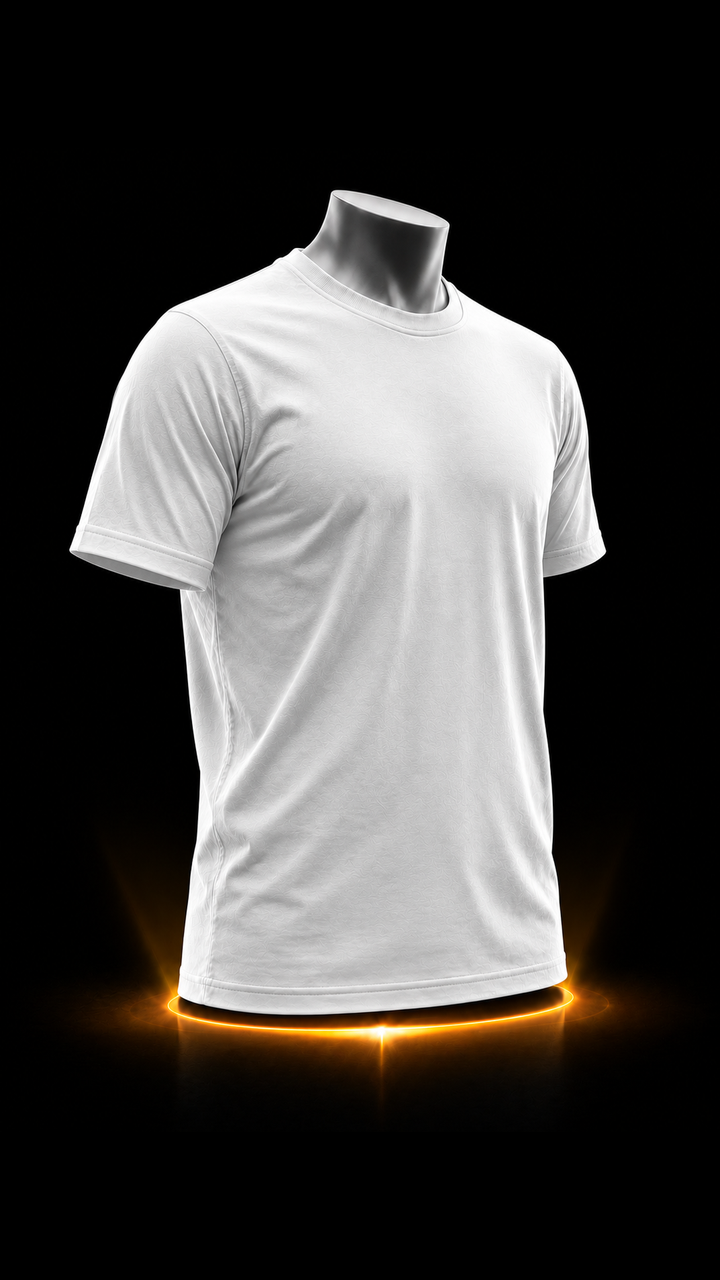 EBONSWAN –PLAIN TEE (WHITE) - Image 2