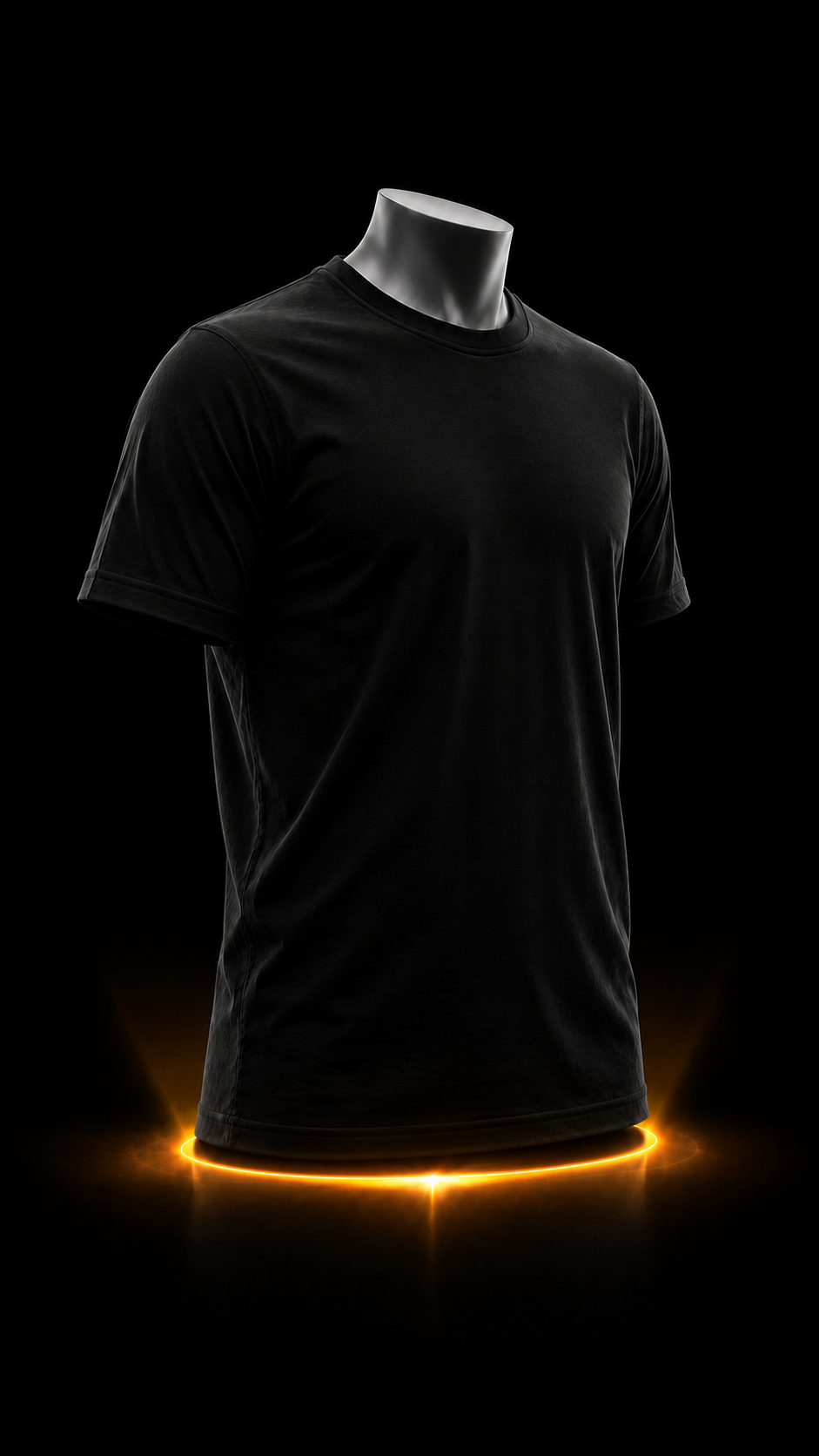 EBONSWAN –PLAIN TEE (BLACK) - Image 2
