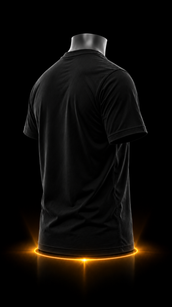 EBONSWAN –PLAIN TEE (BLACK)