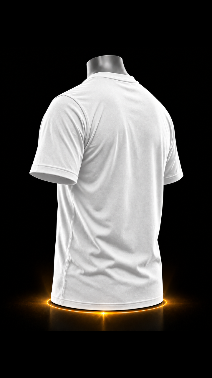 EBONSWAN –PLAIN TEE (WHITE) - Image 5
