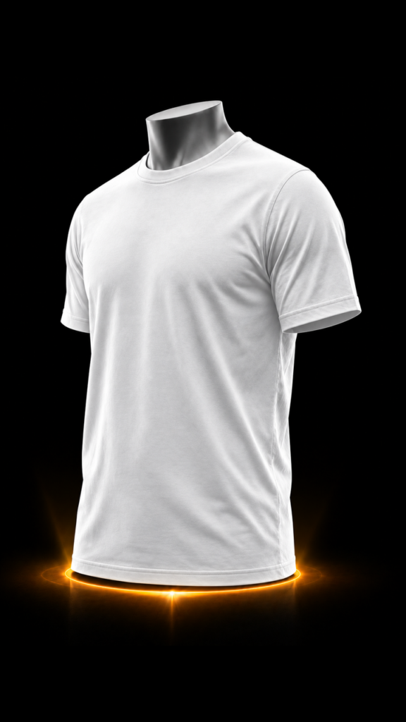 EBONSWAN –PLAIN TEE (WHITE)