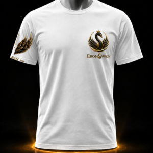 EBONSWAN – WARRIOR TEE (WHITE) - Image 1