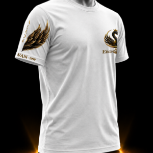 EBONSWAN – WARRIOR TEE (WHITE) - Image 2