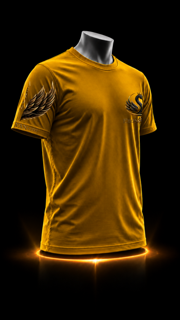 EBONSWAN – WARRIOR TEE (YELLOW)