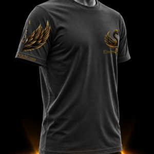 EBONSWAN – WARRIOR TEE (ASH) - Image 2