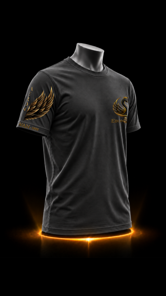 EBONSWAN – WARRIOR TEE (ASH)