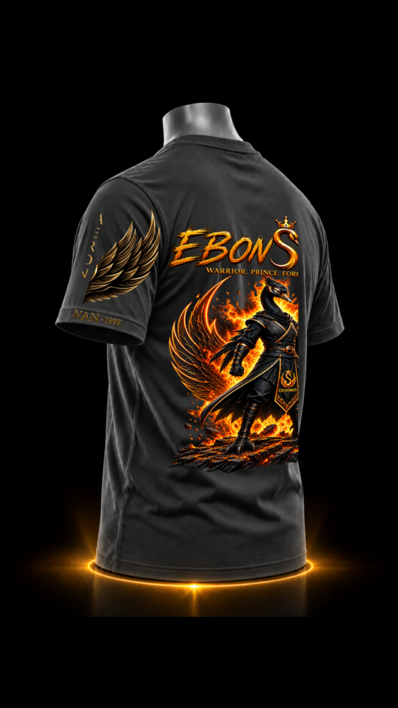 EBONSWAN – WARRIOR TEE (ASH)