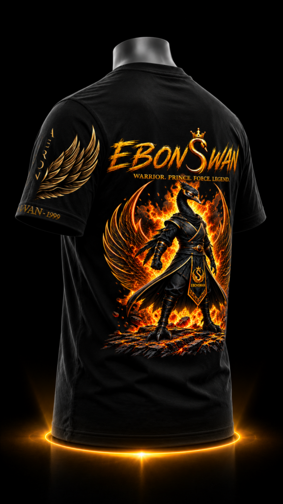EBONSWAN – WARRIOR TEE (BLACK)