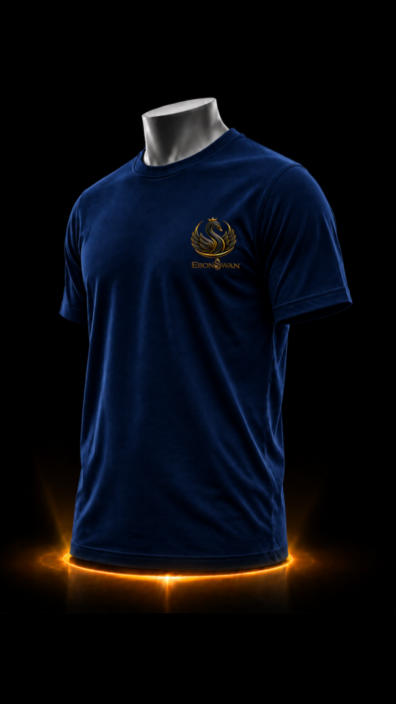 EBONSWAN – WARRIOR TEE (NAVY BLUE)