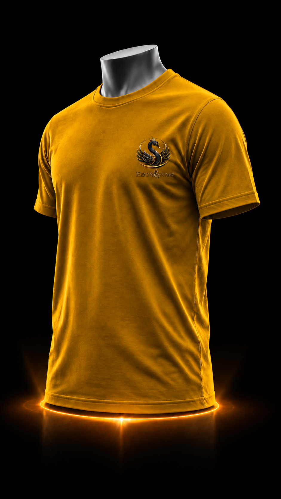 EBONSWAN – WARRIOR TEE (YELLOW) - Image 6